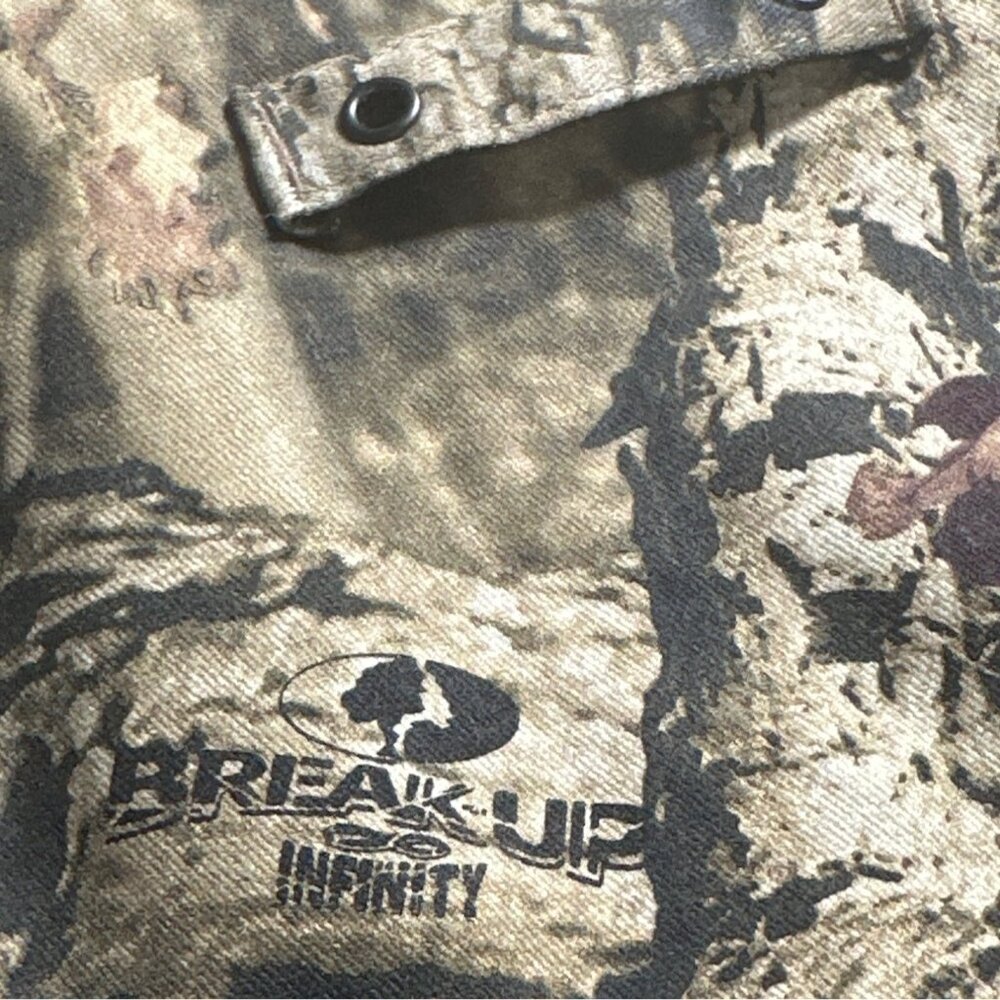 Russell Outdoors Break-Up Infinity Camo Hooded Jacket Size 3XL Hunting Camping - Picture 3 of 10
